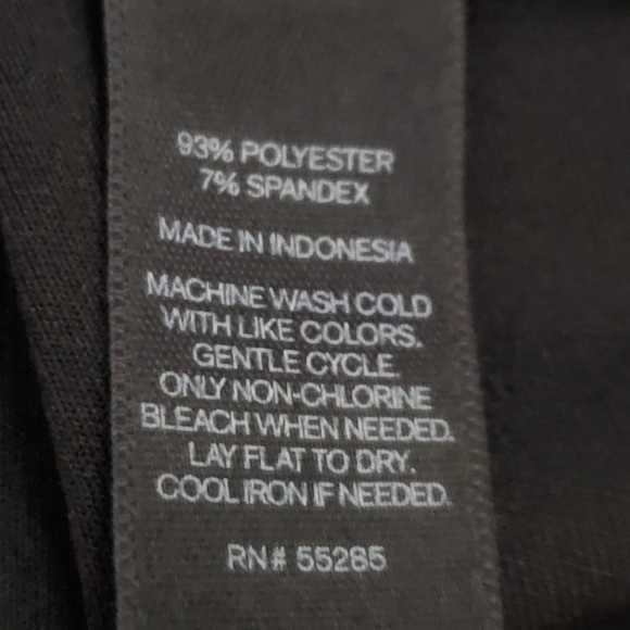 Express High Waist Black Scalloped Shorts Pull On Size Small - Picture 4 of 4